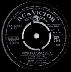 RCX 7143 Elvis For You Vol 2 EX/EX (Code 31)